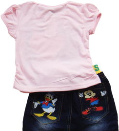 2012夏季童裝批發(fā)指南 特價(jià)純棉短袖T恤與牛仔短裙，廠家直供價(jià)優(yōu)